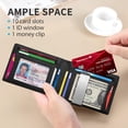 thumbnail image 2 of Cartera RUNBOX, delgada, de piel, con bloqueo RFID, 11 tarjeteros, 2 of 6