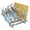 14W x 21D x 9H inches, variant on Pull Out Pot And Pan Lid Organizer Under Cabinet - Lifetime Ltd. Warranty Cookie Sheet For Narrow Slide Baking Drawer 7.25w X 21d  Chrome