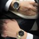 thumbnail image 5 of 2 Piezas TEVISE Reloj Mecánico Automático Impermeable de Acero Inoxidable Sunnimix Tevise Reloj, 5 of 8