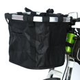 thumbnail image 1 of Bicycle Basket Bike Handlebar Front Basket Removable Pet Carrier Aluminum Frame Bag, 1 of 4