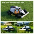thumbnail image 3 of Mammotion LUBA Mini AWD 800 Robot Lawn Mower, Reception 0.2 Acre, Max 0.25 Acre Coverage, All-Wheel Drive 80% Slope, UltraSense AI Vision & App Control,With 4G, Adjustable Cut Height 0.8"-2.6", 3 of 11