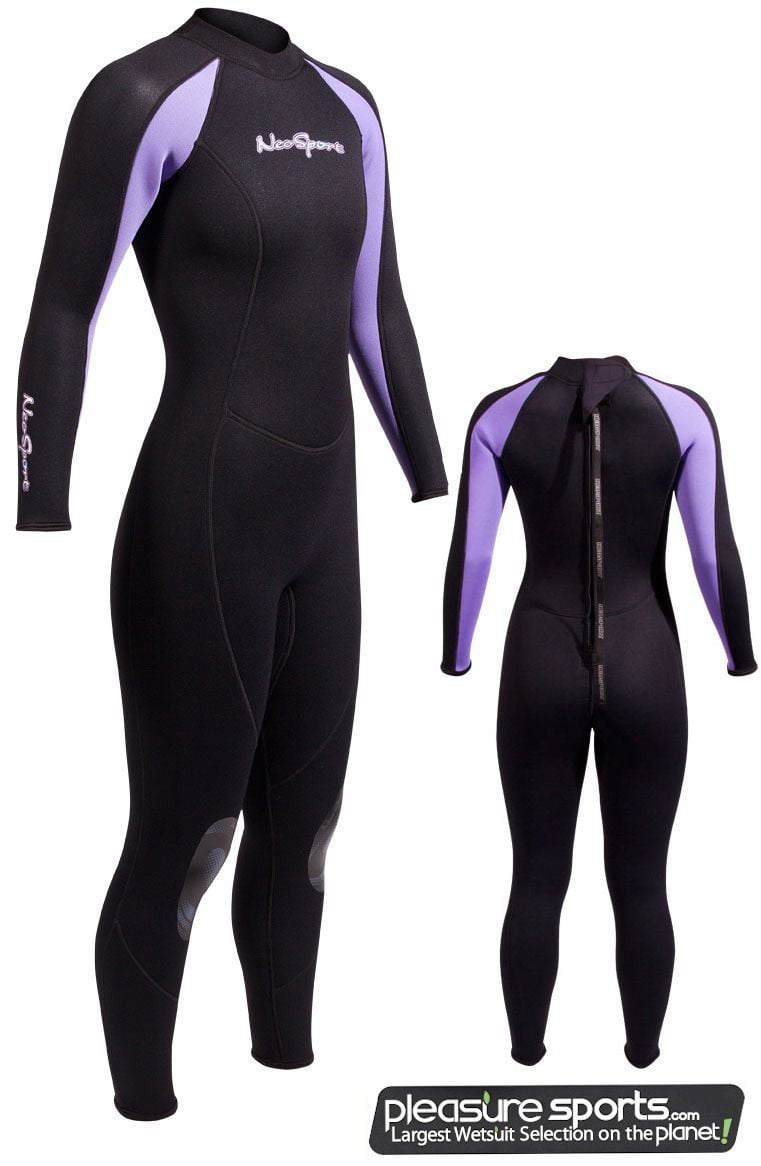 Black/Lavender NeoSport 7/5mm Women's Jumpsuit 