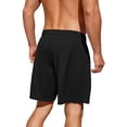 thumbnail image 4 of Pinspark Men's Athletic Running Shorts 7" Mesh Quick Dry Workout Shorts with Zipper Pockets Lightweight Gym Shorts, 4 of 8