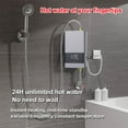 6000W Tankless Hot Water Heater Shower Electric Portable Instant Boiler