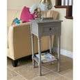 thumbnail image 2 of Urban Designs Venice End Accent Table With Storage - 28" H x 14" L x 14" W, 2 of 4