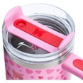 thumbnail image 2 of NEW | Stanley 20 oz Stainless Steel H2.0 Flowstate Quencher Tumbler with Handle | Valentine's Day | Sweet Hearts, 2 of 6