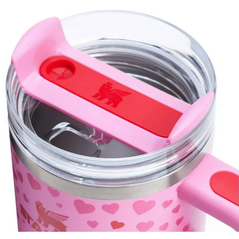 NEW | Stanley 20 oz Stainless Steel H2.0 Flowstate Quencher Tumbler with  Handle | Valentine's Day | Sweet Hearts - Walmart.com