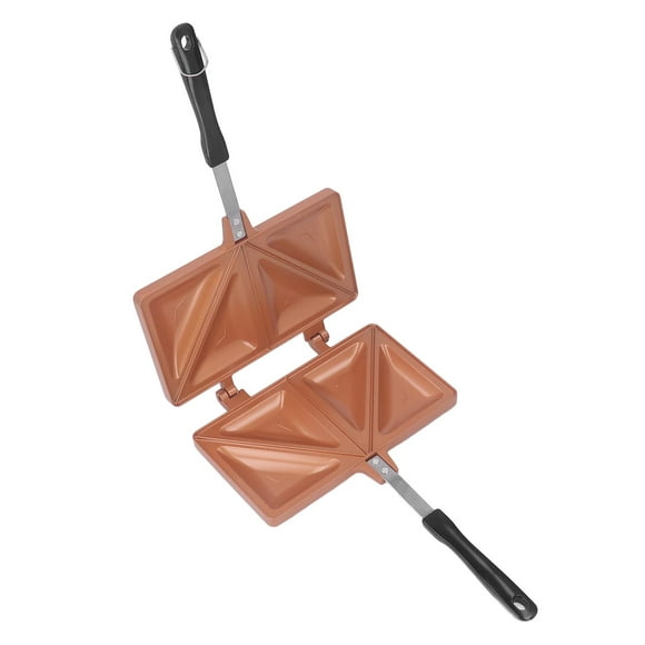 Hot  Maker, Breakfast  Maker with Double Sided Heating, Hot Dog Toaster, Grilled Cheese Maker, Nonstick  Maker Flip Grill Pan, Egg Panini Press Pan