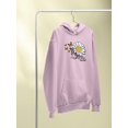 thumbnail image 3 of Stay Wild Big Daisy Hoodie Women -Image by Shutterstock, Female XX-Large, 3 of 4