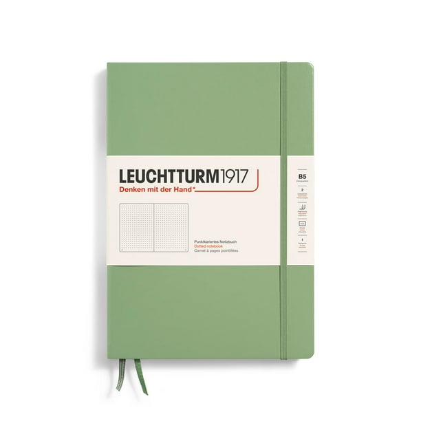 Cuaderno LEUCHTTURM1917, tapa dura, composición B5, 219 páginas