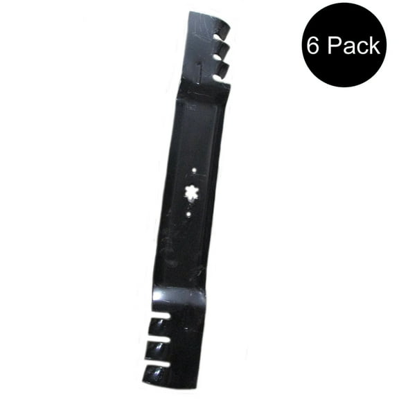 RAParts 6 Mulching Blades Fits Cub Cadet 42" Deck RZT-L RZT-S LTX1040 LTX1042 942-04126