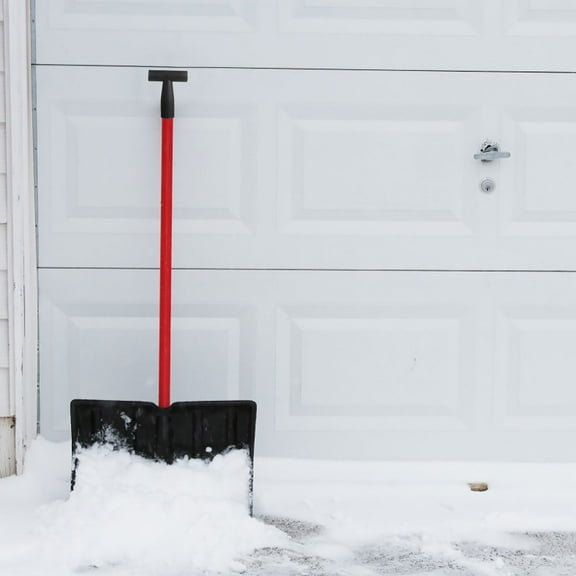 Tineasur Shovel Handles with Easy Install Plastic Grips, 2 Pieces for Gardening and Outdoor Use