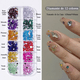 thumbnail image 2 of Cristal Ab Y Kit  De Uñas Rhinestones Xtellar multicolor, 2 of 4