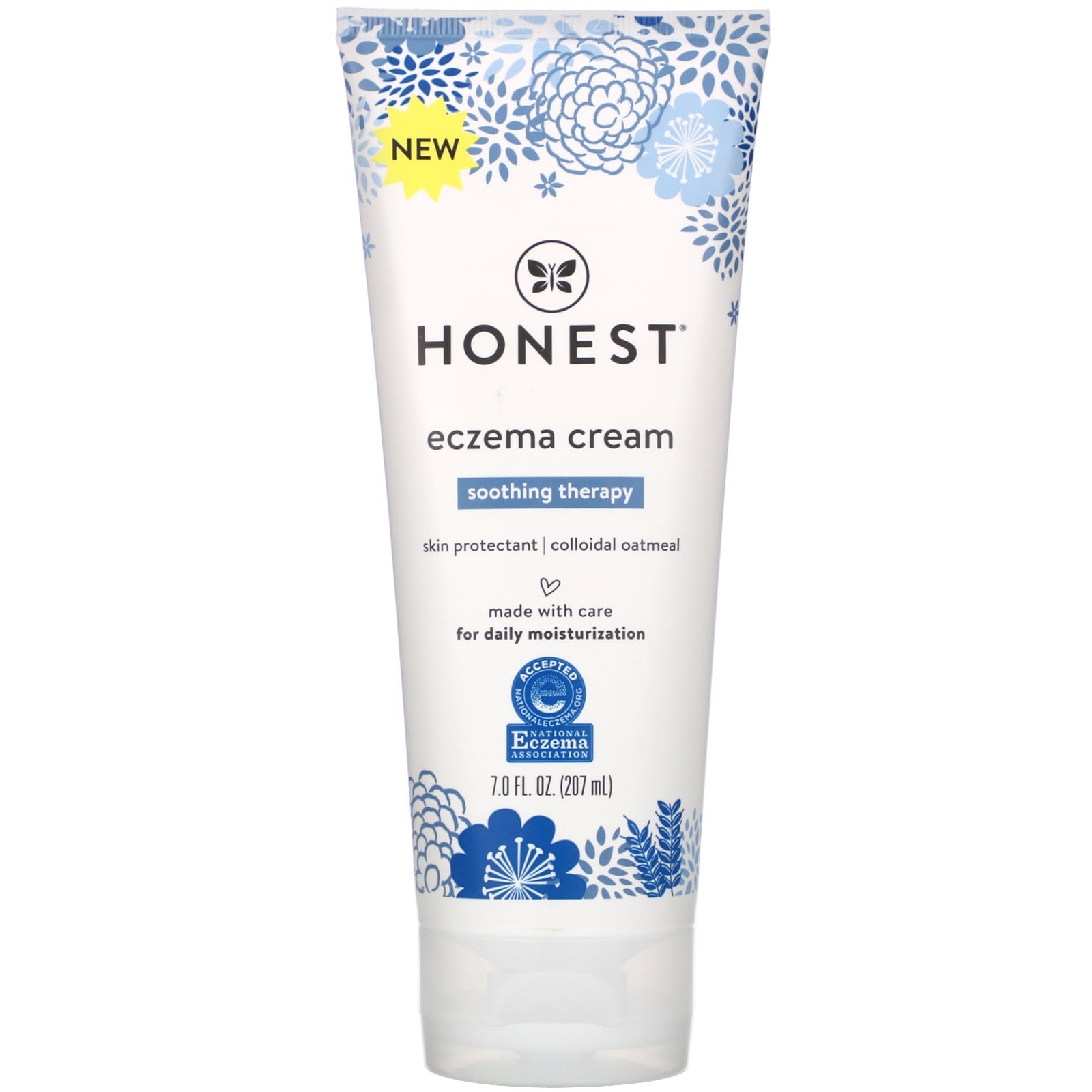 The Honest Company Soothing Therapy Eczema Cream, 7.0 fl oz (207 ml