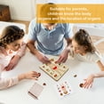 thumbnail image 3 of Rompecabezas Corporal Para Niños Juego Educativo Temprano De Anatomía Humana Para Aprender Partes Del Cuerpo Órganos Rompecabezas De Anatomía Corporal Rompecabezas Sensorial De Modelo De Cuerpo Humano Muyoka Hogar, 3 of 7