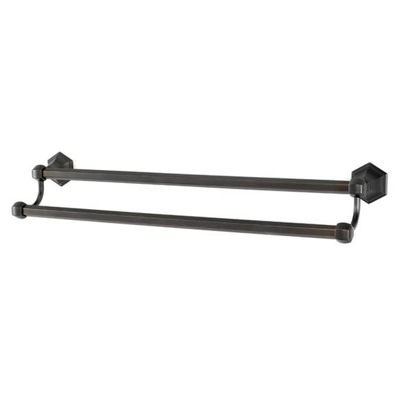 Alno A7725-24 Nicole 24" Wide Double Towel Bar - Barcelona