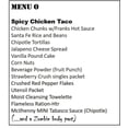 Z-Ration – Menu O MRE (Meal, Ready to Eat) Spicy Chicken Tacos: The ...