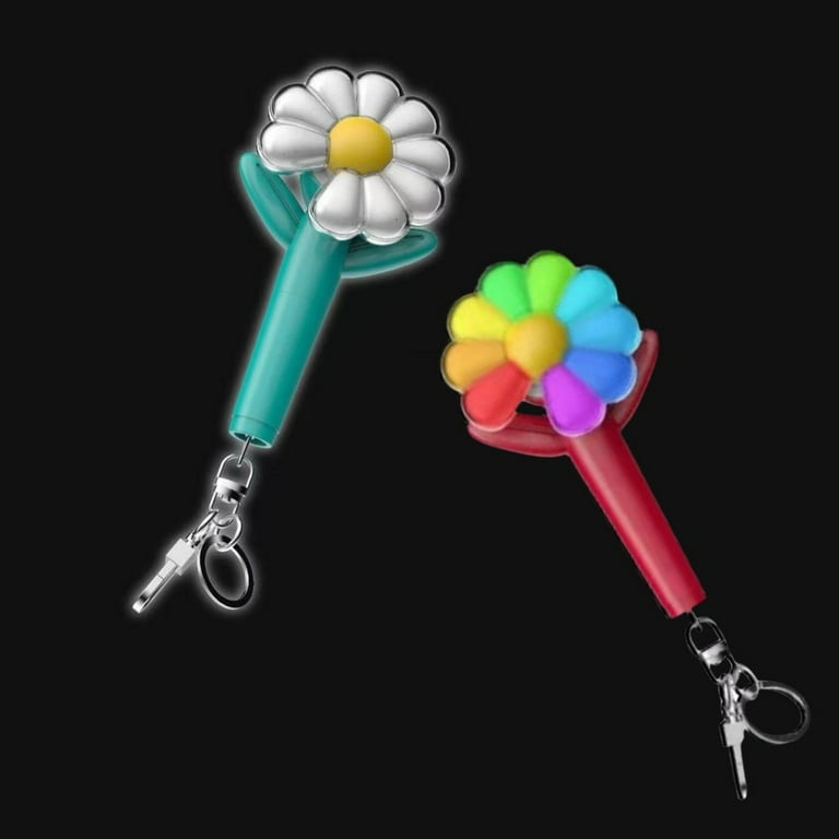 Kpop Idol G-DRAGON Mini Light Keyring, Glow Stick Keychain