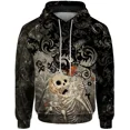 thumbnail image 4 of Sudadera con capucha de estilo vintage Harajuku de otoño para hombre, sudadera con capucha para hombre, sudadera con capucha con estampado genial de calavera y demonio, ropa para hombre, 4 of 4