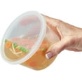 thumbnail image 2 of Deli Food Containers with Lids - 16 Oz Pint Size Airtight Food Storage Takeout Meal Prep Containers with Lids, BPA-Free, Dishwasher, Microwave Safe, 2 of 8