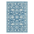 thumbnail image 3 of Unique Loom Boston Collection Area Rug - Floral (4' 1" x 6' 1" Rectangle Blue/Ivory), 3 of 7