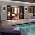 thumbnail image 2 of WAC Lighting Summit 14" LED 3-CCT 4000K Aluminum Outdoor Wall Light in Black, 2 of 5