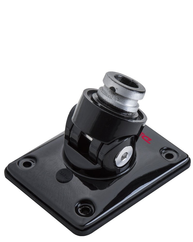Flat Speaker Mount for Marine and ATV UTV DS18 FLMB Black Heavy Duty