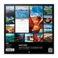 Nature Wall Calendar 2025 12" x 12" FSC® Plastic Free Starts Week On