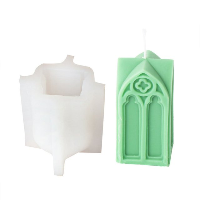 EIGTHTAIL Handmade Mushroom House Candle Mould Epoxy Resin Molds Silicone Molds