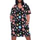 thumbnail image 1 of Vestido holgado con bolsillos y estampado de menta, redondo y colorido, para mujer, ropa de verano 2025, vestido de lujo, 1 of 6
