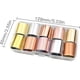thumbnail image 5 of 10 Rollos De Uñas Feuilles Ongles Color Autocollant D'ongle Holographique Feuille De Transfert Ongle Pour Diy Nail Dcoration Papel De Transfert Matte Ros, 5 of 5