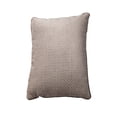 thumbnail image 1 of Cojin Cuadrado Beige | Hecho con Terciopelo y Algodón | Versatil y Sofisticado | 35x50 cm | Con Funda | Elegancia para Sala y Cama | Decoracion Hogar, 1 of 6