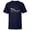 Navy, variant on Disney Festive Logo Holiday Trip Christmas Vacation 2024 - Short Sleeve T-Shirt for Kids - Customized-Red