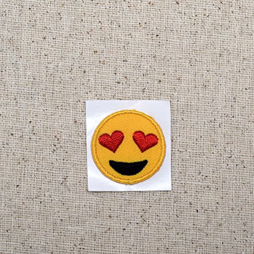 Ice Cream Poo Iron on Applique/Embroidered Patch SMALL Smiley Face Emoji 
