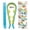 Blue, variant on 4-in-1 Anti Slip Manual Can Opener with Ergonomic Silicone Handle, Blue Durable Plastic Jar Lid Opener for Arthritis Hands