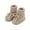 Khaki, variant on Quaouag Baby Booties Newborn First Walkers Cozy Shoes Warm Knit Soft Booties for Toddler Infant Boy Girl