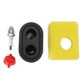 thumbnail image 2 of Mower Air Filter, Compact Easy Installation Replacement Part Air Filter Spark Plug Set Well Fitted  For Grass Cutter, 2 of 8
