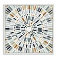 thumbnail image 5 of Stupell Industries Abstract Rustic Mosaic Circle Pattern Illustration Paintings White Framed Art Print Wall Art, 12x12, by Victoria Barnes, 5 of 5