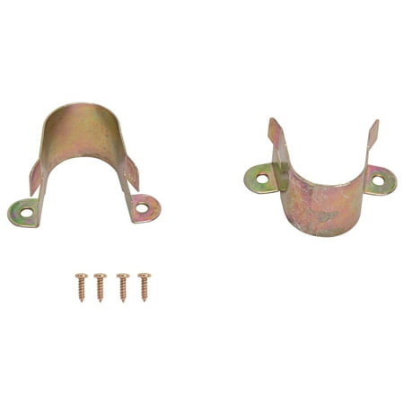 

Prosource 33059CZB-PS Closet Pole Brackets Closet Satin Brass