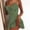 Green, variant on Babysbule Women's Dress Womens Summer Print Color Block Sleeveless Dress A-Line Maxi Mini Sundress　