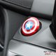 thumbnail image 1 of Accesorio decorativo para botón de encendido del coche Marvel capitán américa, 1 of 3