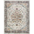thumbnail image 3 of Traditional 5x8 Area Rug (5'3'' x 7'3'') Oriental Taupe, Cream Living Room Easy to Clean, 3 of 9