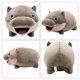 thumbnail image 4 of Muñeco Hipopótamo Dibujos Animados Peluche Juguete Suave para Pequeños Wdftyju, 4 of 9