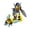 Yellow-YE Home Decor, variant on JJV Insect-to-Mecha Deformation Robot Toys, Insect Robot Toys, Action Figure with Flexible Rotating Joints, Suitable for Ages 6 and Up Teen Gifts