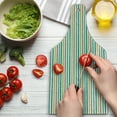 thumbnail image 3 of Retro Cutting Board, Doodle Like Hand Drawn Paralel Lines Hipster Style Striped Pattern Colorful Graphic, Tempered Glass Cutting and Serving Board, Wine Bottle Shape, Multicolor, by Ambesonne, 3 of 5