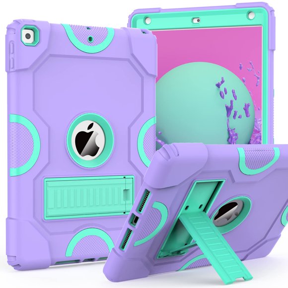 Funda ZoneFoker para iPad de 9ª, 8ª y 7ª generación de 10,2 pulgadas con soporte