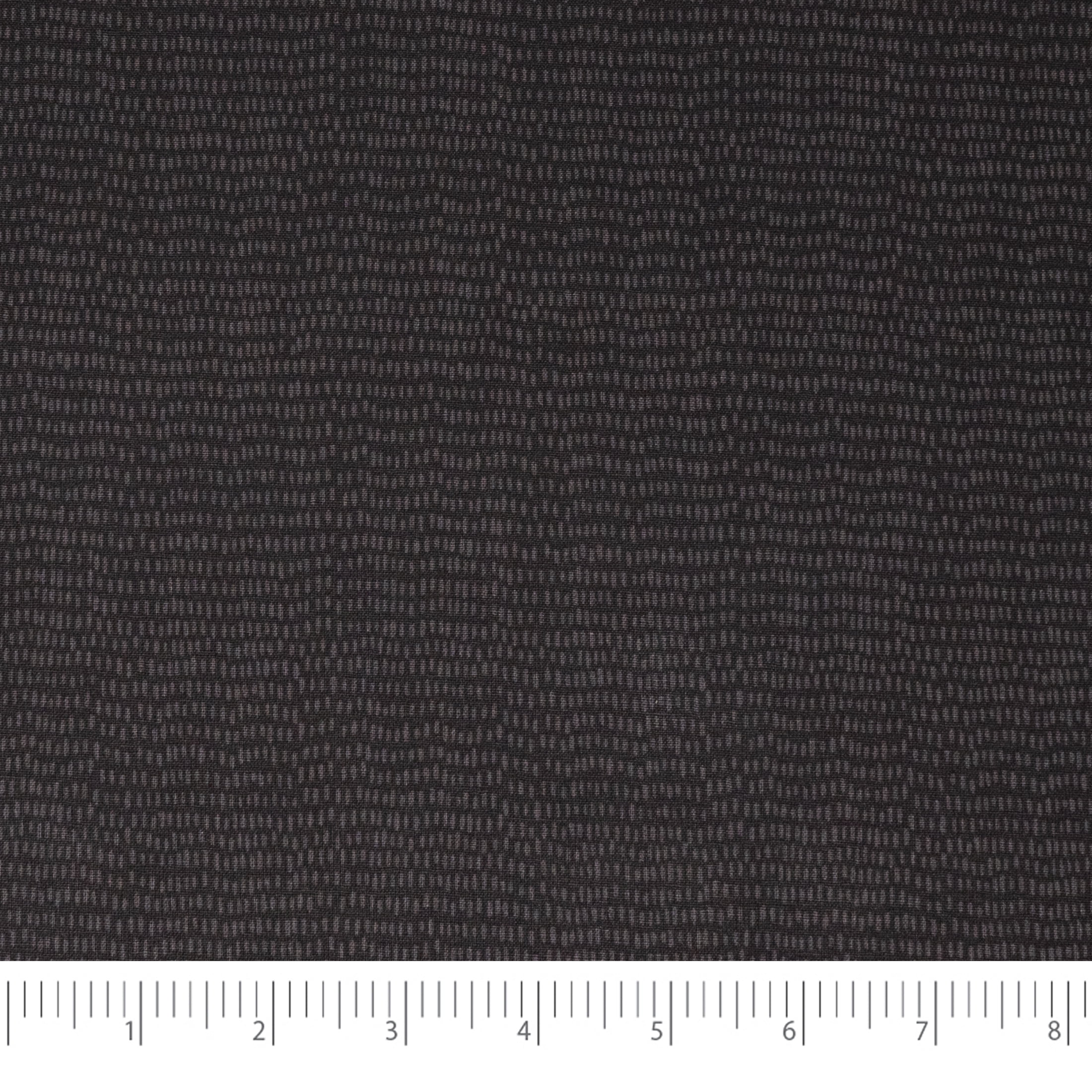 Waverly Inspirations 1 Yard Cut 100% Cotton Prints Fabric, Dash Onyx, 44" Wide for Quilting & Sewing