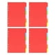 thumbnail image 5 of Cute Dividers 24Pcs Binder Organizers Classification Tabs Assorted Color Rectangle Shape Easy Management Students Professionals, 5 of 5