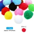 thumbnail image 2 of Uxcell 16 Pcs Pompons de 2 Pouces pour Bricolage, Multicolore, 2 of 6