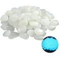 thumbnail image 1 of Piedra luminosa ZHCH 200 piezas guijarros decorativos blanco, 1 of 5